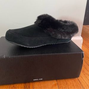 Brand new sorel go coffee run slippers